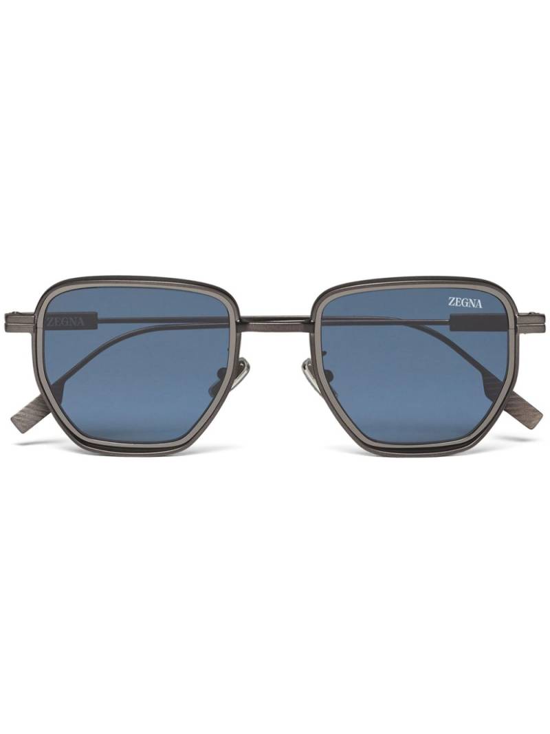 Zegna square-frame sunglasses - Black von Zegna