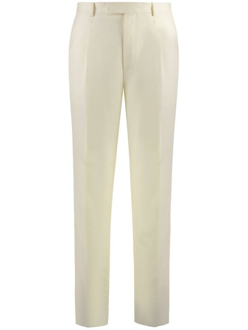 Zegna straight-leg tailored trousers - Neutrals von Zegna