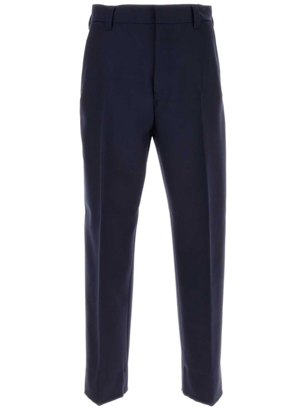 Zegna straight-leg wool trousers - Blue von Zegna