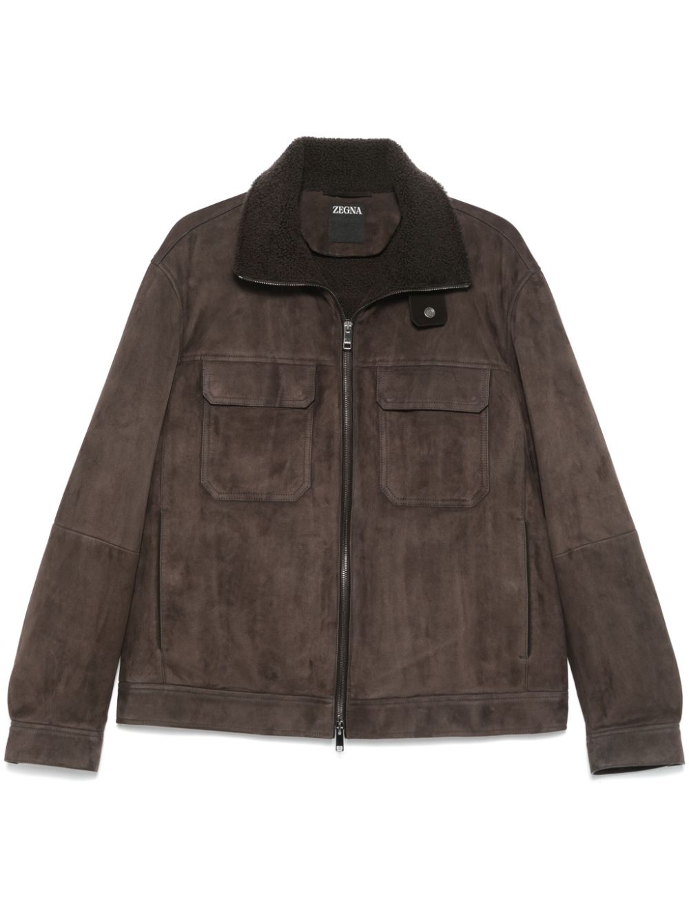 Zegna suede jacket - Brown von Zegna