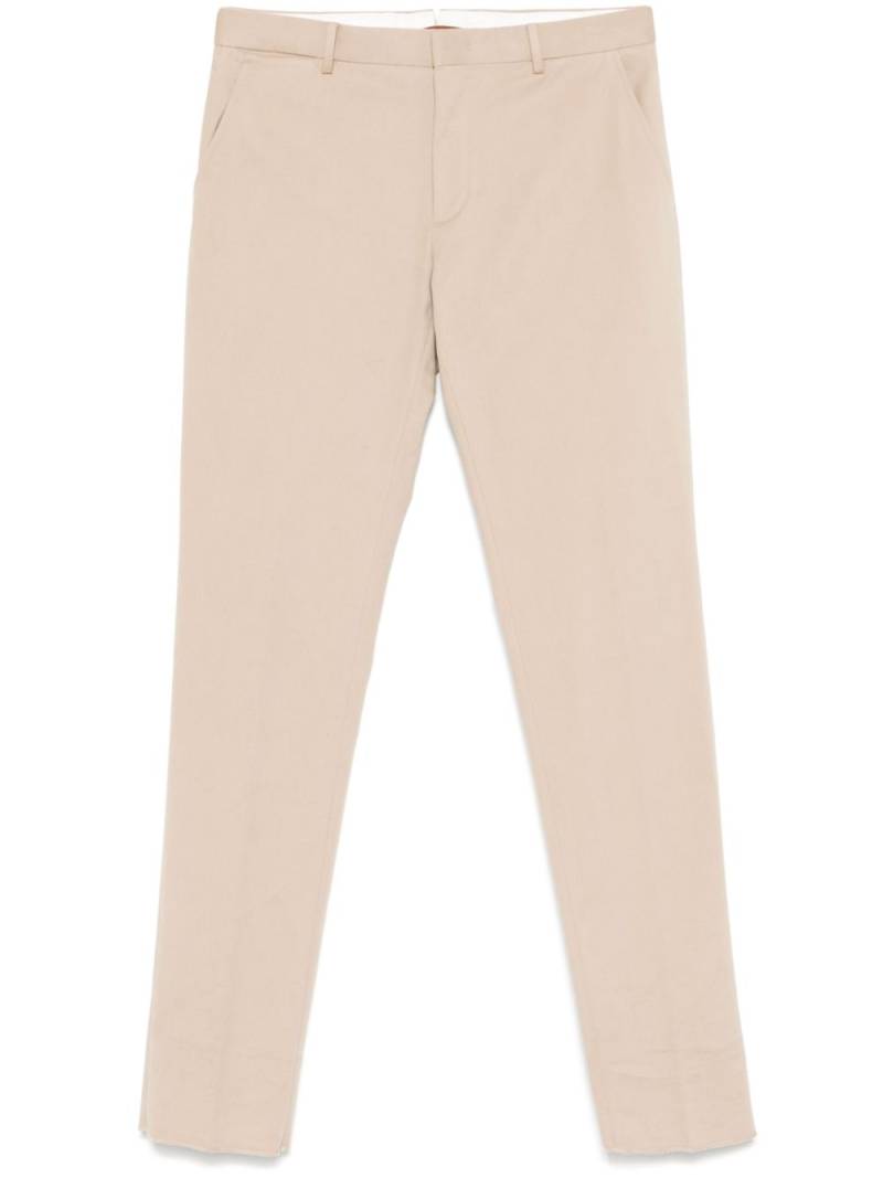 Zegna twill-weave trousers - Neutrals von Zegna