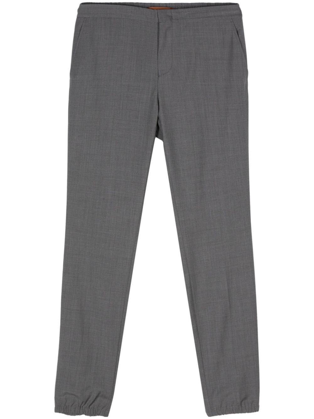 Zegna wool tapered trousers - Grey von Zegna