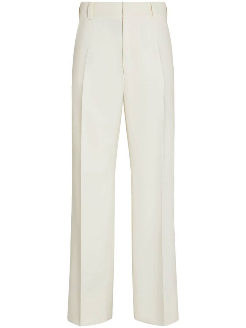 Zegna wool trousers - White von Zegna