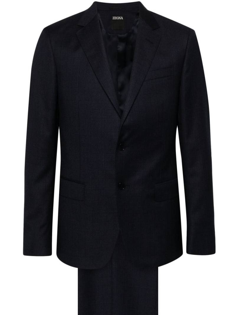 Zegna wool two-piece suit - Blue von Zegna