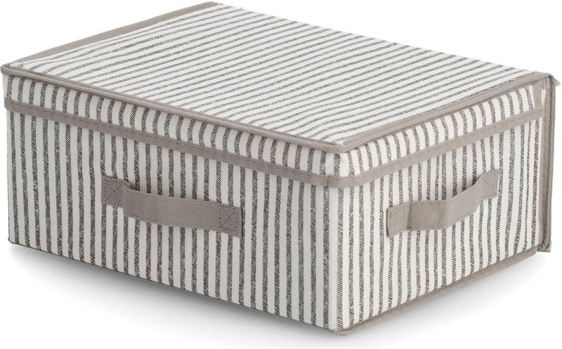 Zeller Present Aufbewahrungsbox »Stripes«, Vlies, beige von Zeller Present