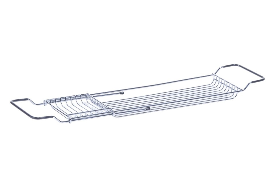 Zeller Present Badewannenablage, ausziehbar, verchromt von Zeller Present