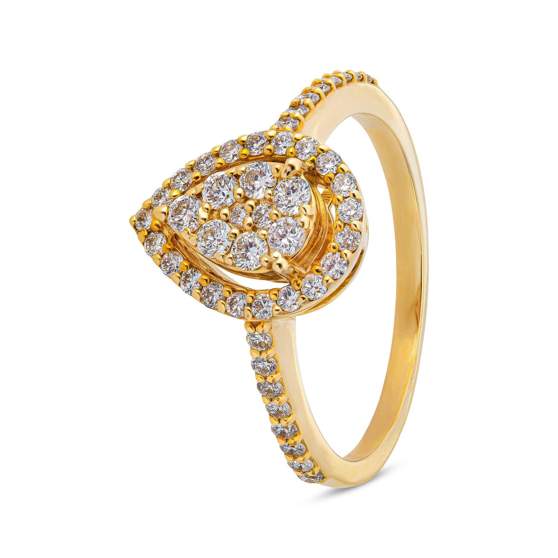 ZEN DIAMOND Ring Damen Gelbgold 54 von Zen Diamond