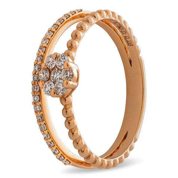 ZEN DIAMOND Ring Damen Roségold 56 von Zen Diamond