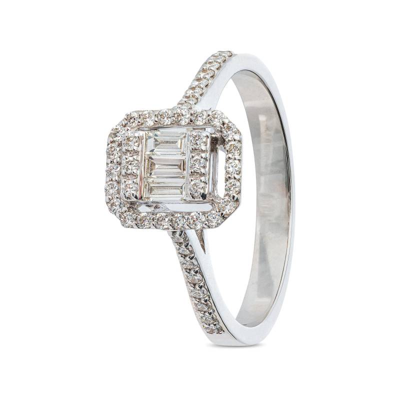 ZEN DIAMOND Ring Damen Transparent 54 von Zen Diamond