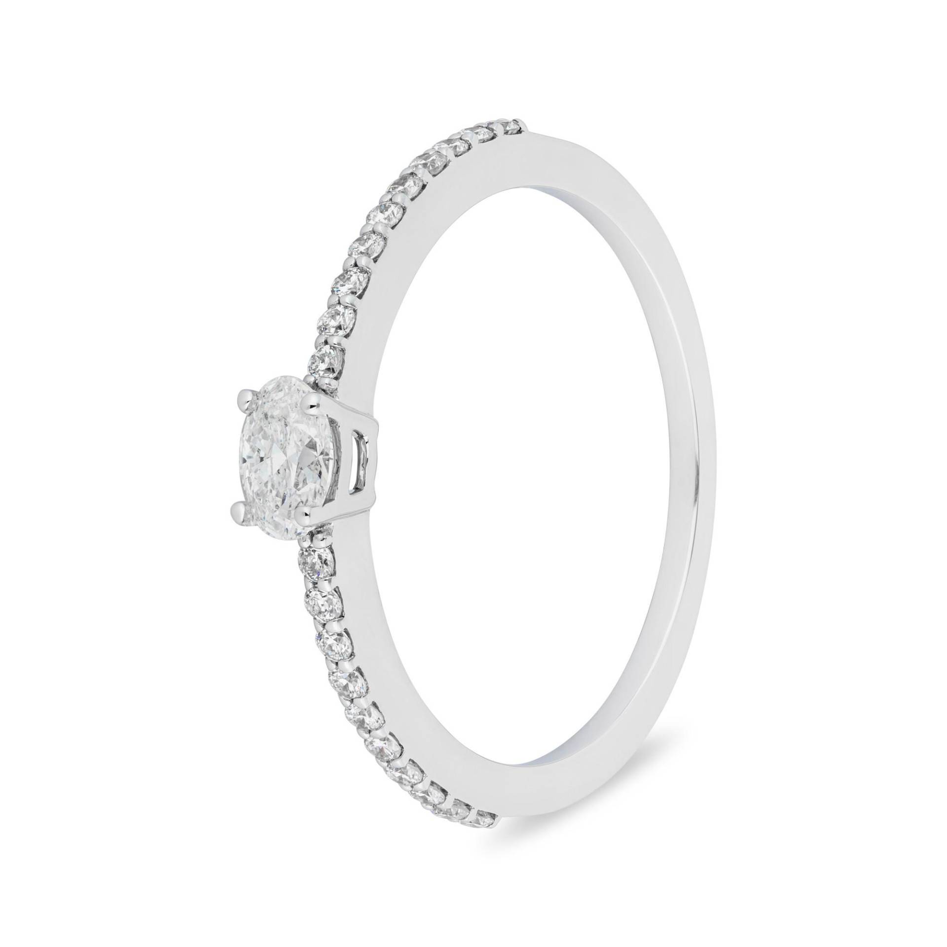 ZEN DIAMOND Ring Damen Weissgold 52 von Zen Diamond