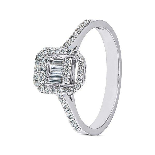 ZEN DIAMOND Ring Damen Weissgold 56 von Zen Diamond