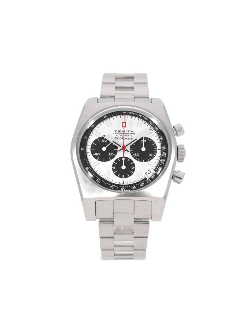 Zenith 2021 pre-owned El Primero Chronomaster Revival 37mm - Silver von Zenith