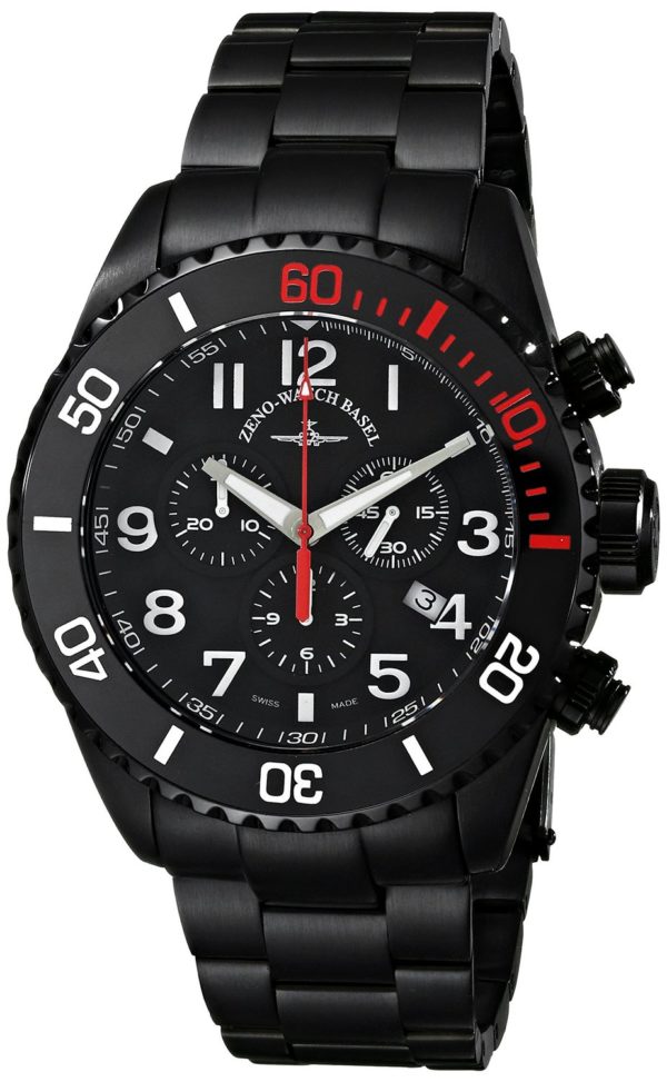 Zeno-Watch Basel Ceramic Sport Chronograph 6492-5030Q-bk-a1-7M Herren Zeno-Watch Basel Ceramic Sport Chronograph 6492-5030Q-bk-a1-7M Herren von Zeno Watch Basel