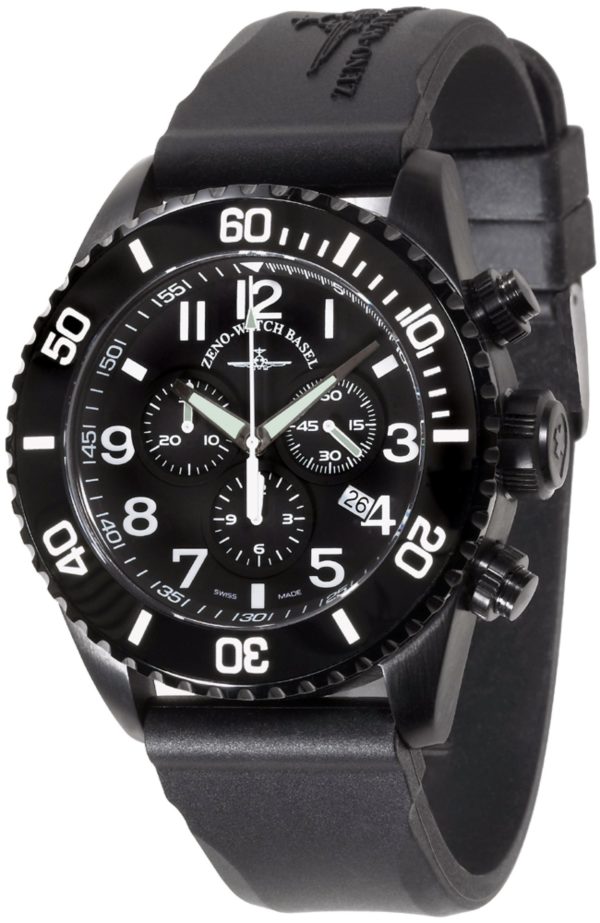 Black Friday Zeno-Watch Basel Ceramic Sport Chronograph 6492-5030Q-bk-a1 Herren von Zeno Watch Basel