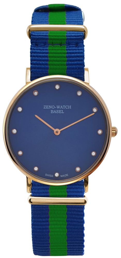 Zeno-Watch Basel Design Bauhaus Evo 40 Nato P0161Q-Pgr-i4N Herren von Zeno Watch Basel