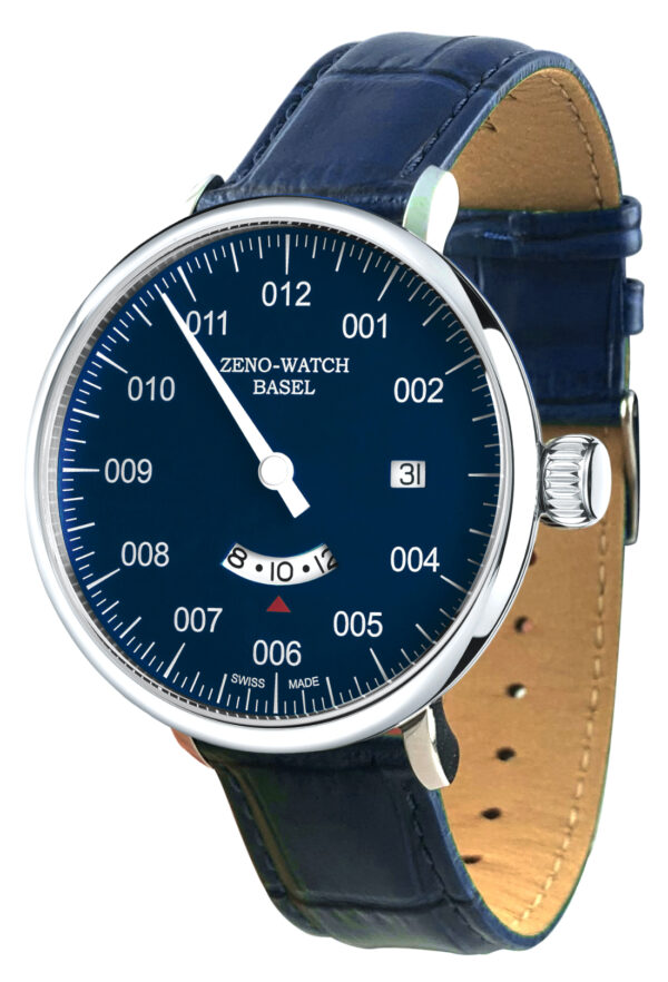 Zeno-Watch Basel Design Bauhaus Uno Dualtime C0073Q-Di4 Herren von Zeno Watch Basel