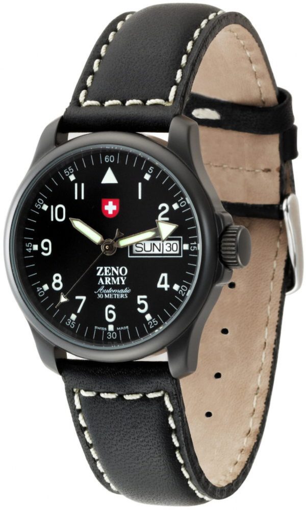 Zeno-Watch Basel Pilot Basic 12836DDZA-bk-a1 Automatik Herren von Zeno Watch Basel