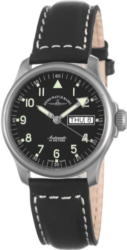 Black Friday Zeno-Watch Basel Pilot Basic Navigator 12836DDN-a1-matt Automatik Herren von Zeno Watch Basel