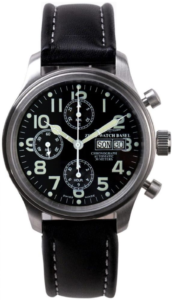 Zeno-Watch Basel Pilot Clas sic Chrono 9557TVDD-a1 Herren Zeno-Watch Basel Pilot Clas sic Chrono 9557TVDD-a1 Herren von Zeno Watch Basel