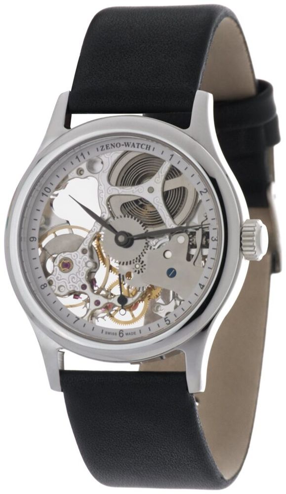 Zeno Watch Basel Pilot Sceleton Limited Edition 4187-S-5-6 Herren Zeno Watch Basel Pilot Sceleton Limited Edition 4187-S-5-6 Herren von Zeno Watch Basel