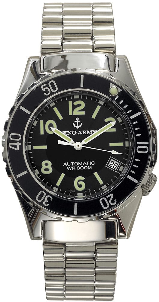 Zeno-Watch Basel Sport Army Diver Automatik 485N-a1M Herren von Zeno Watch Basel