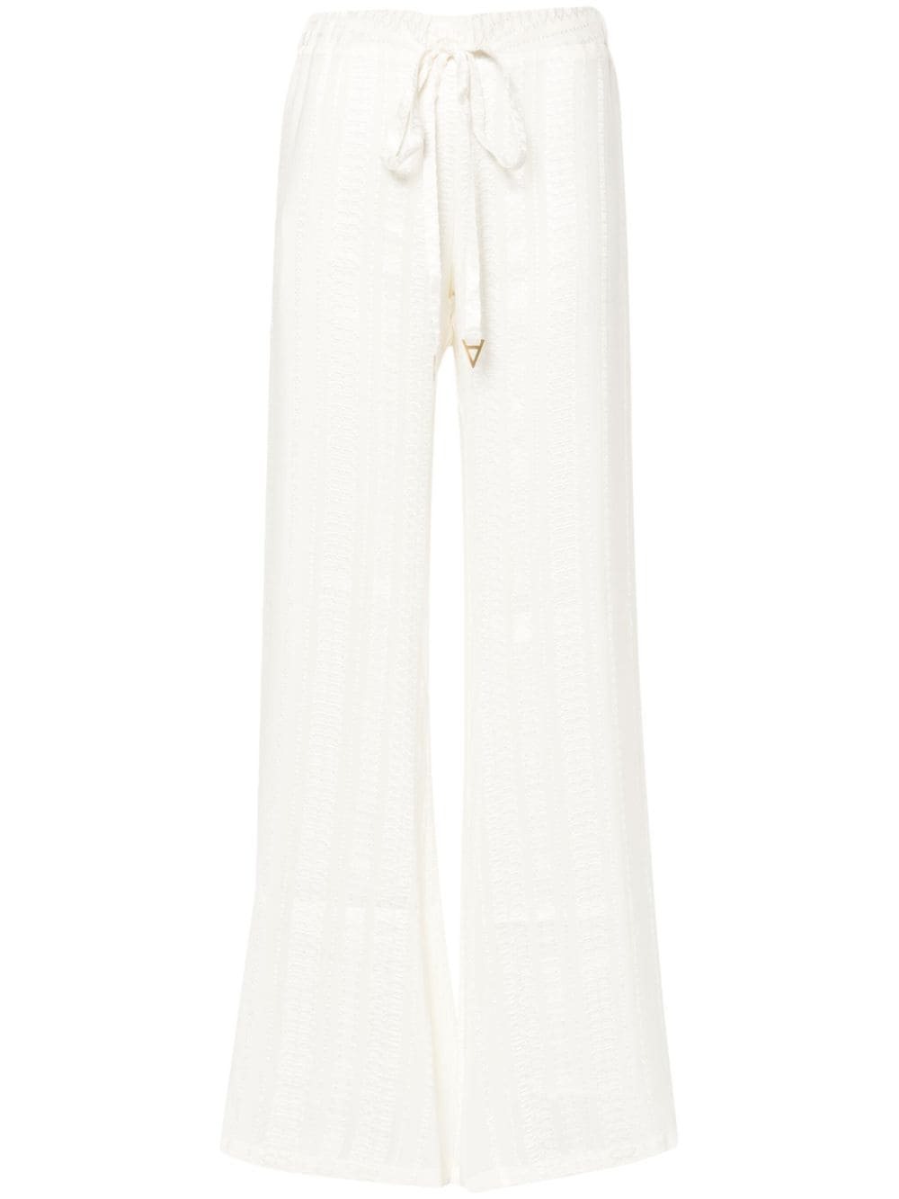 Zeus+Dione Alcestes wide-leg trousers - Neutrals von Zeus+Dione