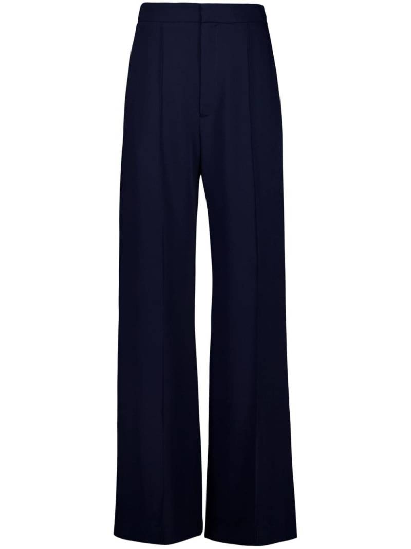 Zeus+Dione Argos flared trousers - Blue von Zeus+Dione