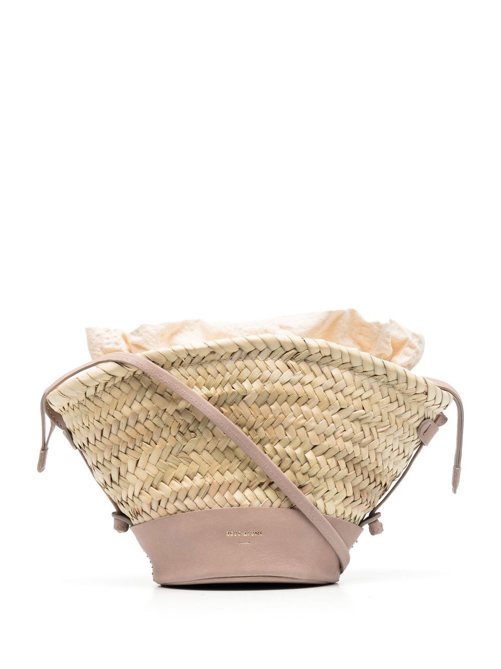 Zeus+Dione Thalassini straw mini bag - Neutrals von Zeus+Dione