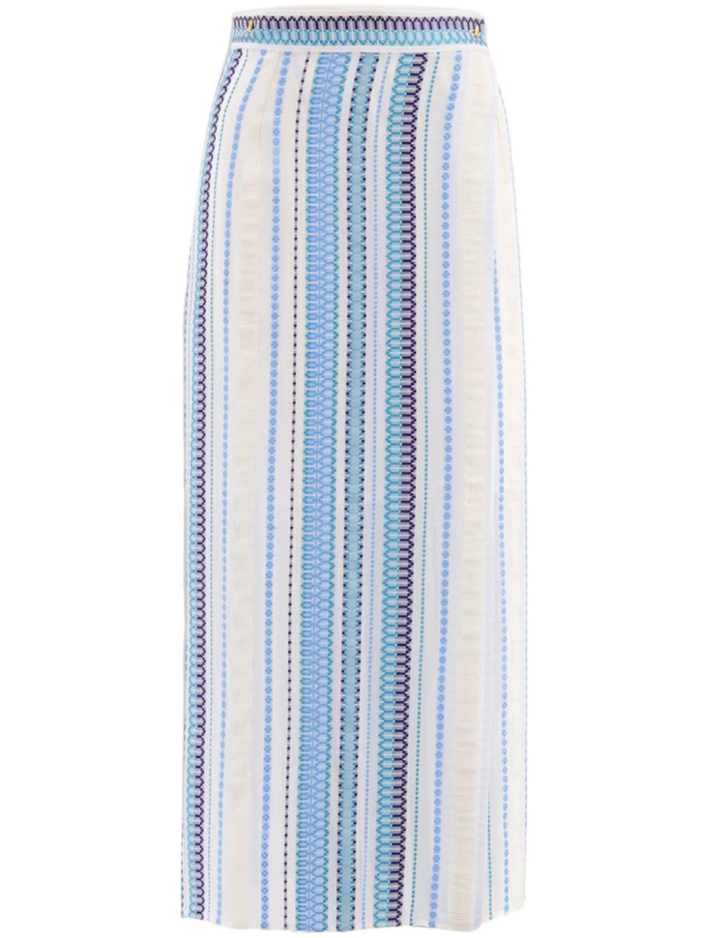 Zeus+Dione wrap midi skirt - Blue von Zeus+Dione