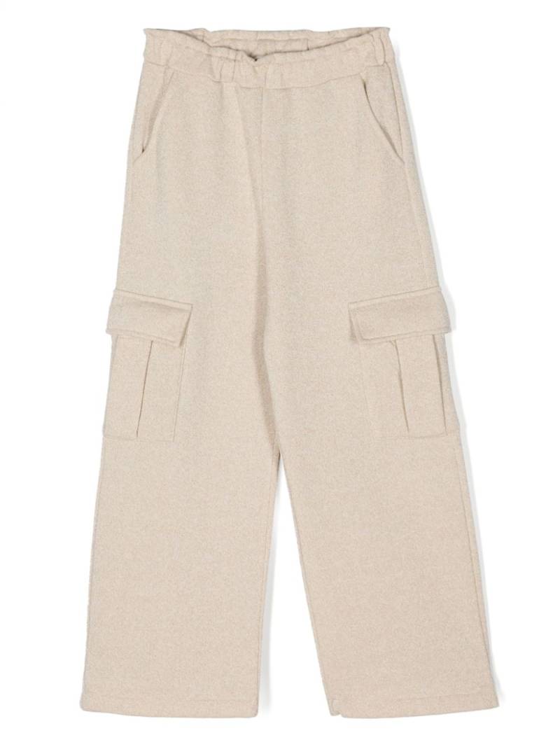 Zhoe & Tobiah wide-leg cargo trousers - Neutrals von Zhoe & Tobiah