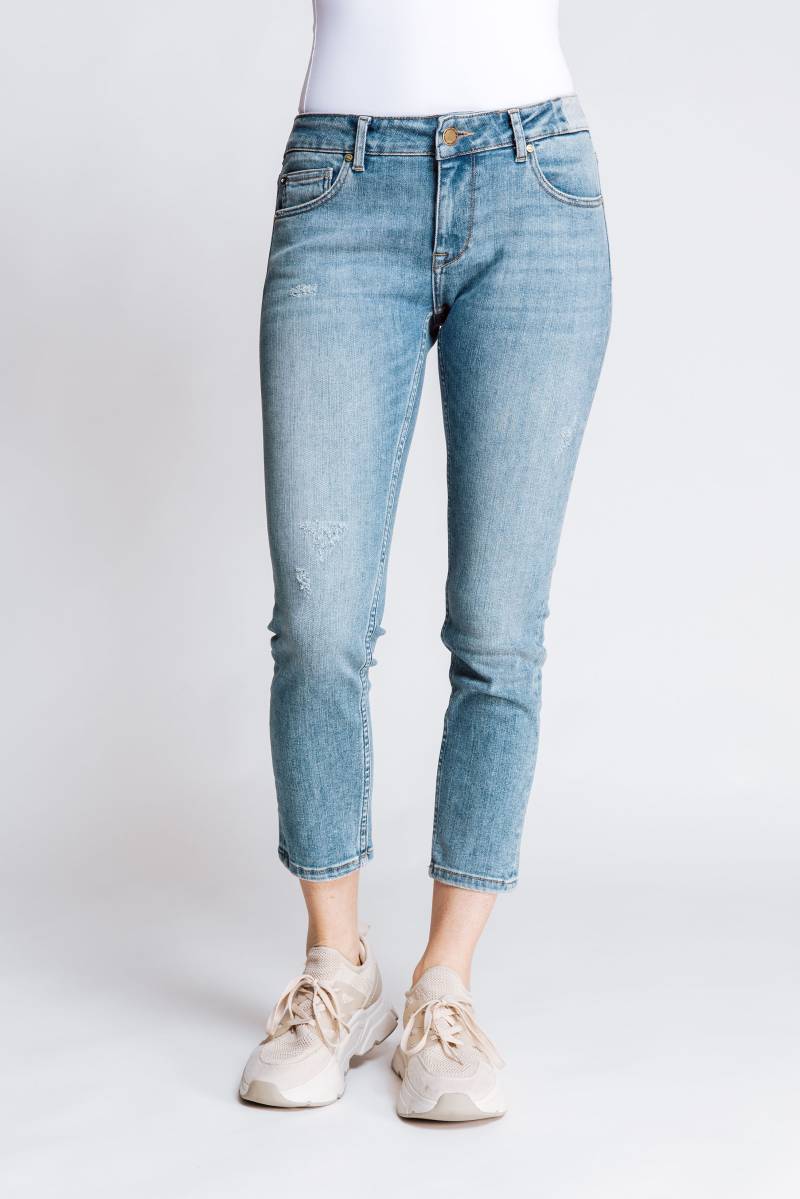 Zhrill Caprijeans, im Used-Look von Zhrill