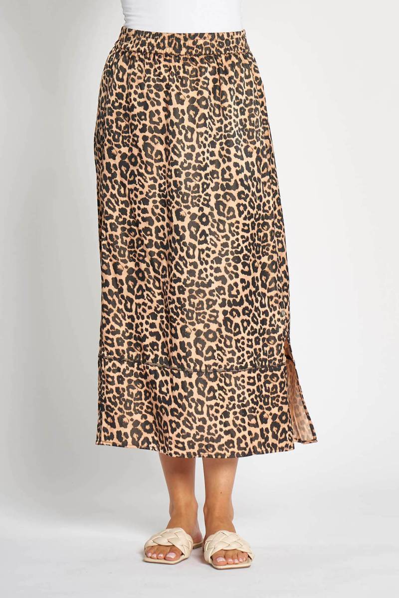 Zhrill Midirock »ANUSHA«, mit Leopard-Print - Animal-Print von Zhrill
