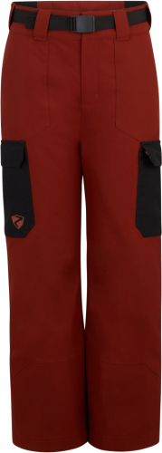 Ziener AYKO jun (pants ski) - woody brown (Grösse: 116) von Ziener