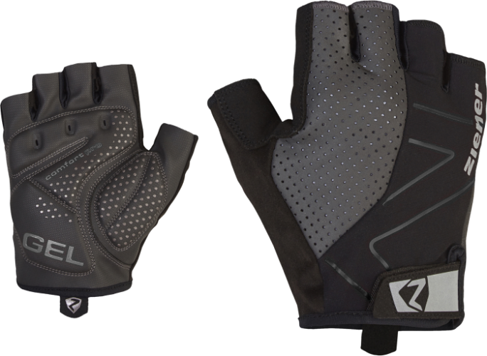 Ziener CEDIK bike glove - black (Grösse: US 8) von Ziener