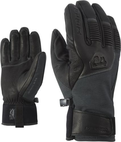 Ziener GANZENBERG AS AW - Skihandschuh grey iron tec (Grösse: US 10) von Ziener