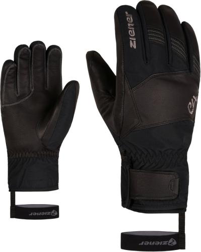 Ziener GERMANO PR Skihandschuh - black (Grösse: US 9.5) von Ziener