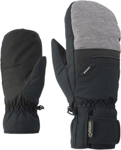 Ziener GLYNDAL GTX + Gore plus warm Skihandschuh - dark melange (Grösse: US 7.5) von Ziener