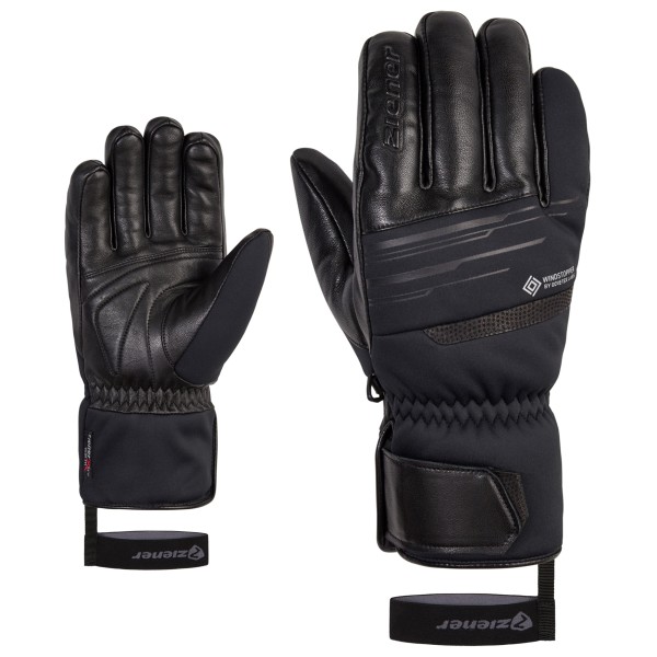 Ziener - Garcel WS PR - Handschuhe Gr 10;7,5;8;8,5 schwarz/grau Ziener - Garcel WS PR - Handschuhe Gr 10;7,5;8;8,5 schwarz/grau von Ziener