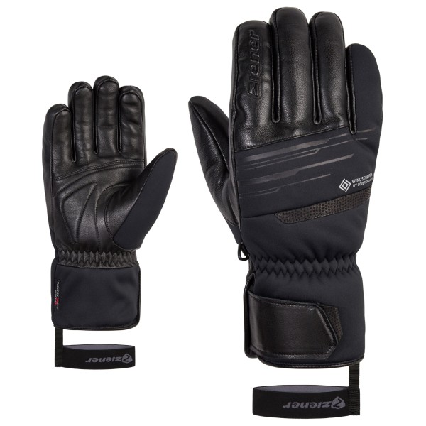 Ziener - Garcel WS PR - Handschuhe Gr 10 schwarz/grau von Ziener