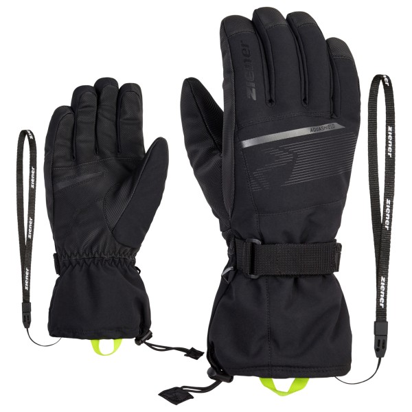 Ziener - Gentian Aquashield Glove Ski Alpine - Handschuhe Gr 10,5 schwarz von Ziener