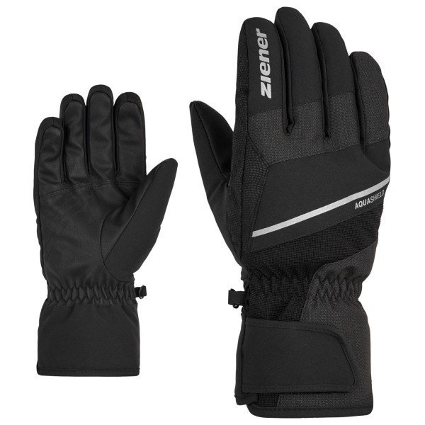 Ziener - Gezim AS(R) - Handschuhe Gr 9,5 schwarz von Ziener