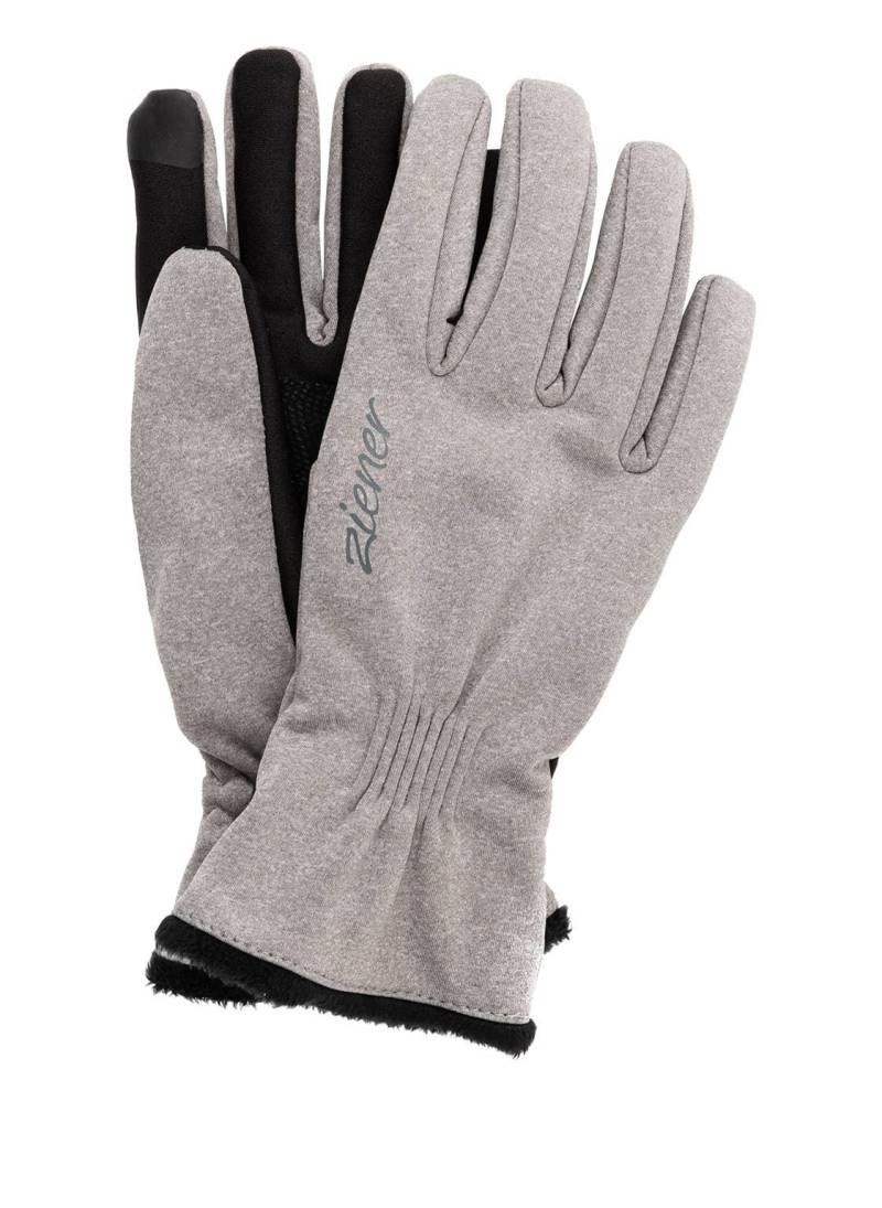 Ziener Handschuhe Ibrana Touch grau von Ziener