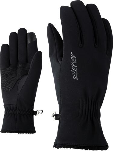 Ziener IBRANA TOUCH LADY Skihandschuh - black (Grösse: US 7.5) von Ziener