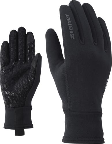 Ziener IDIWOLL Touch glove - black (Grösse: US 10) von Ziener