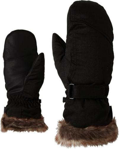 Ziener KEM MITTEN lady Skihandschuh - black-stru (Grösse: US 6.5) von Ziener