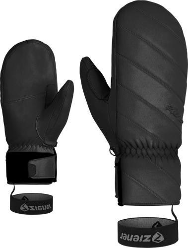 Ziener KUMANI AS Skihandschuh - black (Grösse: US 6.5) von Ziener