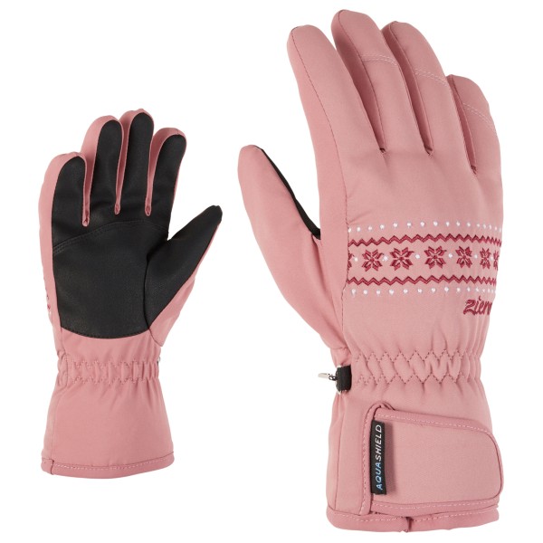 Ziener - Kid's Lailla AS(R) - Handschuhe Gr 5,5 rosa von Ziener