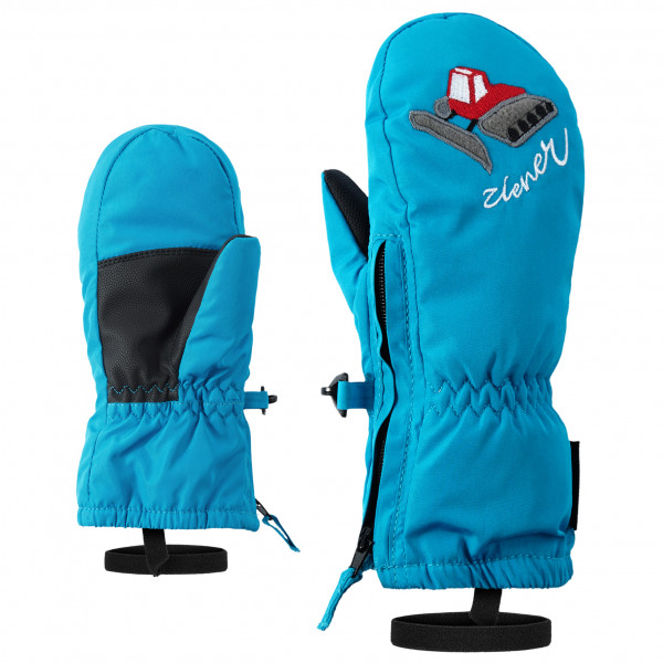 Ziener - Kid's Le Zoo Minis Glove - Handschuhe Gr 104;110;80;92 blau;grau;rosa von Ziener