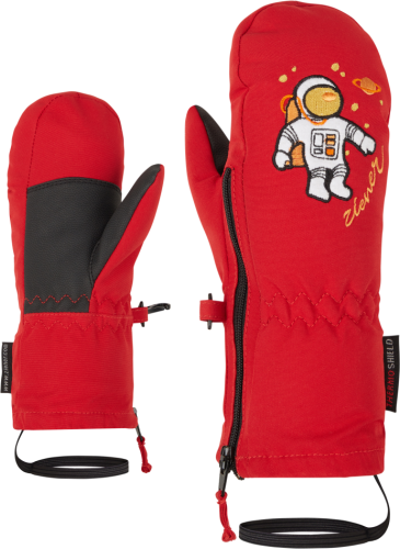 Ziener LE ZOO Minis glove - red salsa (Grösse: 104cm) von Ziener