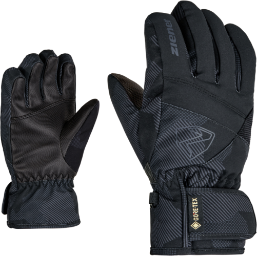 Ziener LEIF GTX glove junior - black.gray ink ca (Grösse: US 7) von Ziener